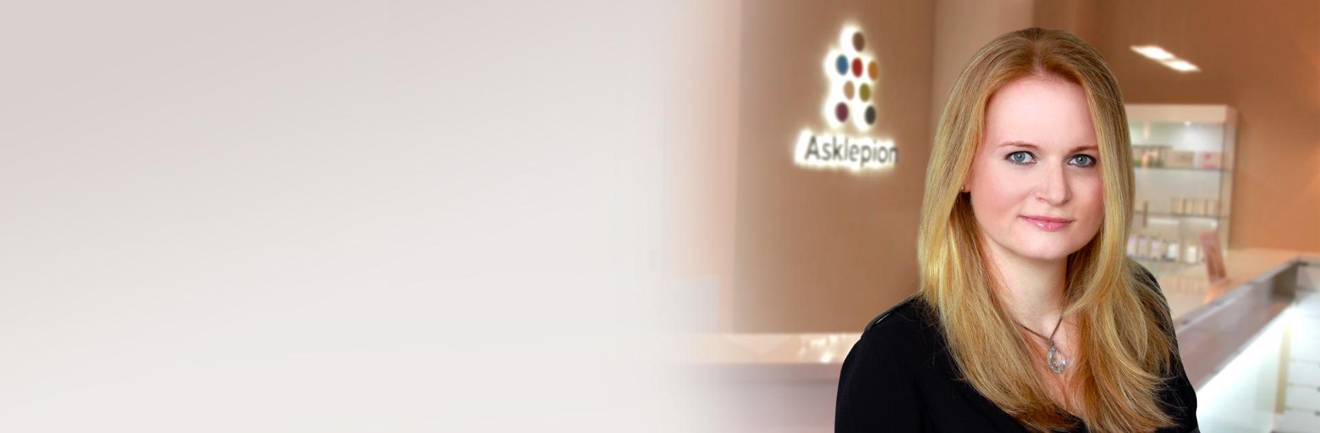 Estetická dermatoložka MUDr. Helena Aksamítová v Asklepionu v Mariánských Lázních